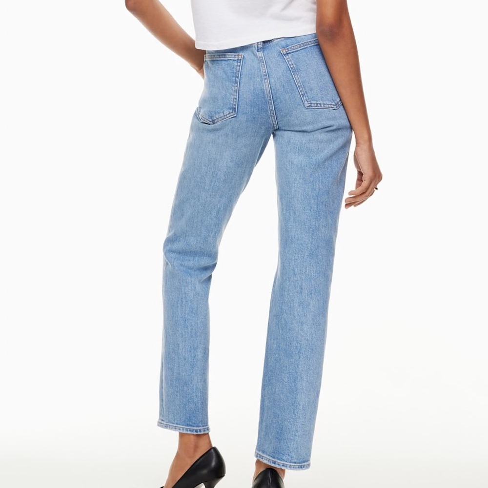 Denim Forum “Arlo High Rise Straight” Jeans - Picture 2 of 11